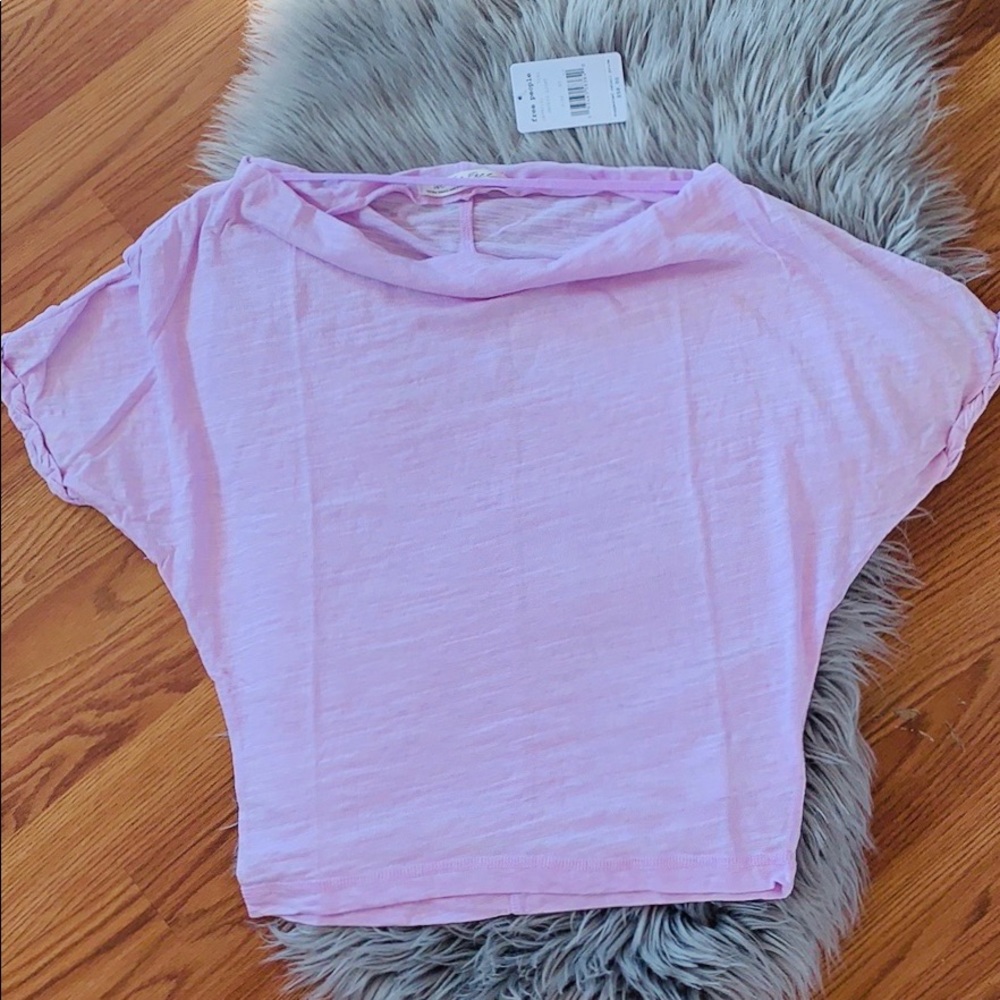 Free People Orchid Light Tee XS